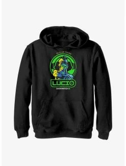 Gamer Overwatch 2 Lucio DJ Club Tours Youth Hoodie